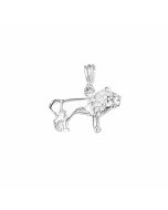 Silver Lion Pendant