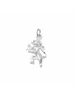 Silver Lion Charm