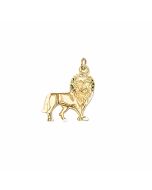 10K Yellow Gold Lion Charm