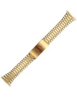 Yellow Metal 16-22mm Medical Awareness Buckle Watch Strap