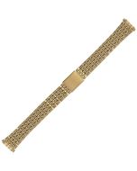 Yellow Metal 12-15mm Wire Style Buckle Watch Strap