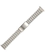 Stainless Steel 16-22mm Pillow Style Buckle Metal Watch Strap