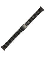 Black Metal 10-14mm Wire Style Buckle Watch Strap