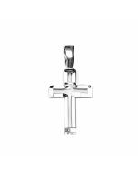 Silver Plain Cross Pendant