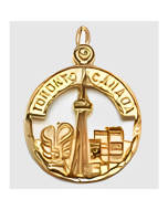 10K Yellow Gold Toronto Canada Pendant