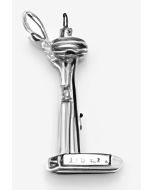 Silver 3D Niagara Falls Tower Charm