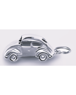Silver 3D VW Bug Car Charm