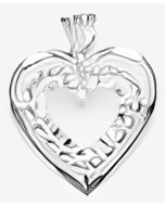 Silver Triple Heart Pendant