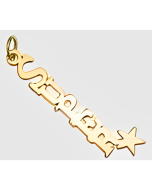 10K Yellow Gold Super Star Charm