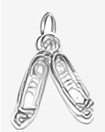 Silver Ballet Shoes Charm