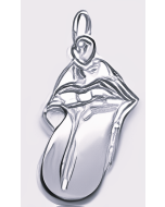 Silver Performing Arts Tongue & Lips Charm