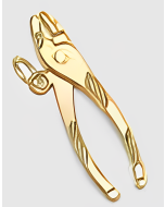 10K Yellow Gold 3D Pliers Charm
