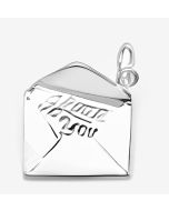 Silver Love Letter Charm