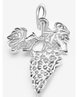 Silver 3D Grapes Charm