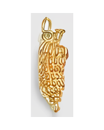 10K Yellow Gold 3D Bananas Charm