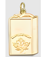 10K Yellow Gold Maple Syrup Can Charm
