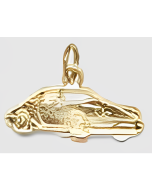 10K Yellow Gold Car Charm