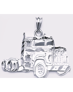 Silver Truck Pendant