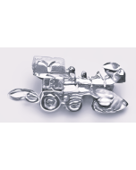 Silver 3D Train/Locomotive Charm