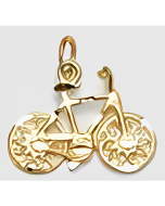 10K Yellow Gold Bicycle Charm