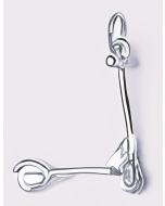 Silver 3D Scooter Charm