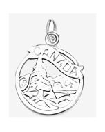 Silver Canada Charm