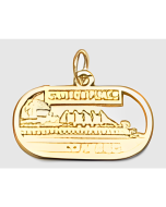 10K Yellow Gold Vancouver BC Canada Place Charm