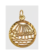 10K Yellow Gold Barbados Charm