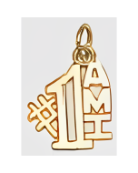 10K Yellow Gold French Charm (#1 Ami)