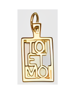 10K Yellow Gold French Charm (Toi et Moi)