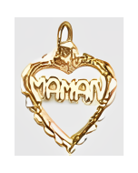 10K Yellow Gold French Charm (Maman)