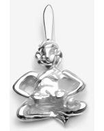 Silver 3D Buddha Pendant