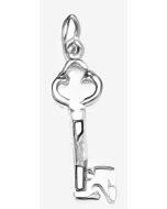 Silver Mini #21 Key Charm