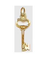 10K Yellow Gold Mini Key Charm