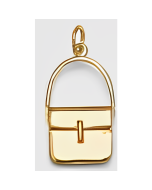 10K Yellow Gold Purse Pendant