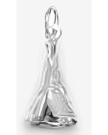 Silver 3D Teepee Charm