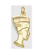 10K Yellow Gold Nefertiti Charm