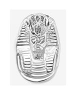 Silver 3D King Tutankhamun Pendant