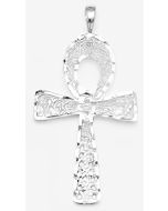 Silver Ankh Charm