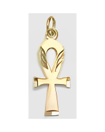 10K Yellow Gold Ankh Pendant