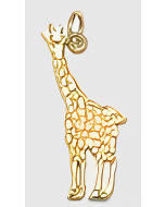 10K Yellow Gold Giraffe Charm