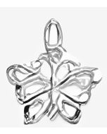 Silver Tiny Butterfly Charm