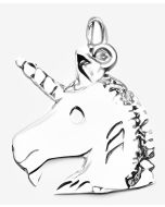 Silver Unicorn's Head Pendant