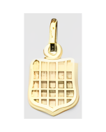 10K Yellow Gold Croatia Pendant