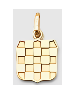 10K Yellow Gold Croatia Charm