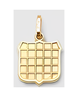 10K Yellow Gold Croatia Pendant