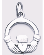 Silver Claddagh Charm