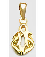 10K Yellow Gold Celtic Pendant