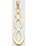 10K Yellow Gold Celtic Pendant