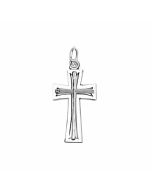 Silver Plain Cross Pendant